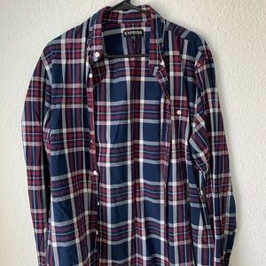 Express Button Down Shirt size 16-16 1/2